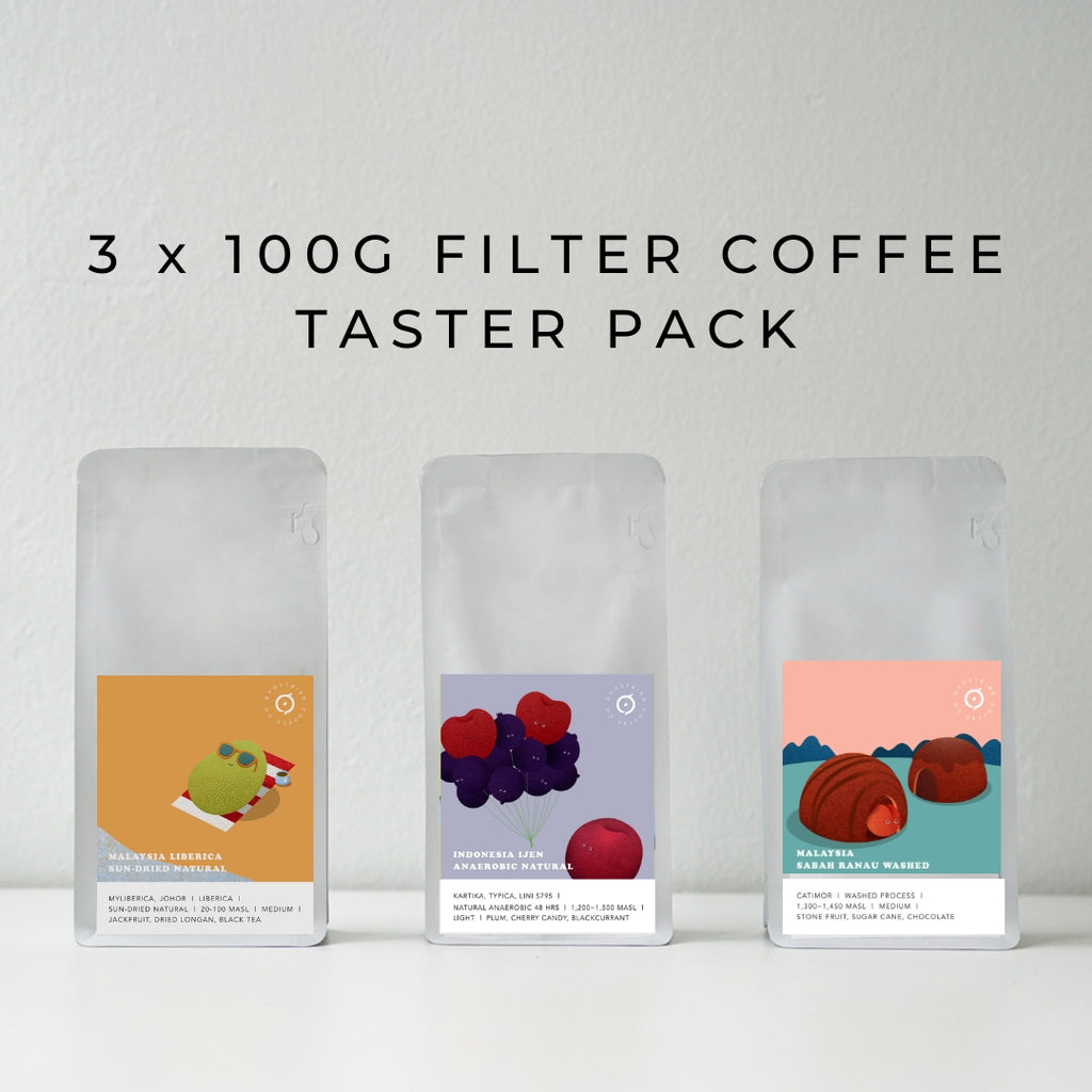3 X 100 Filter Taster Pack