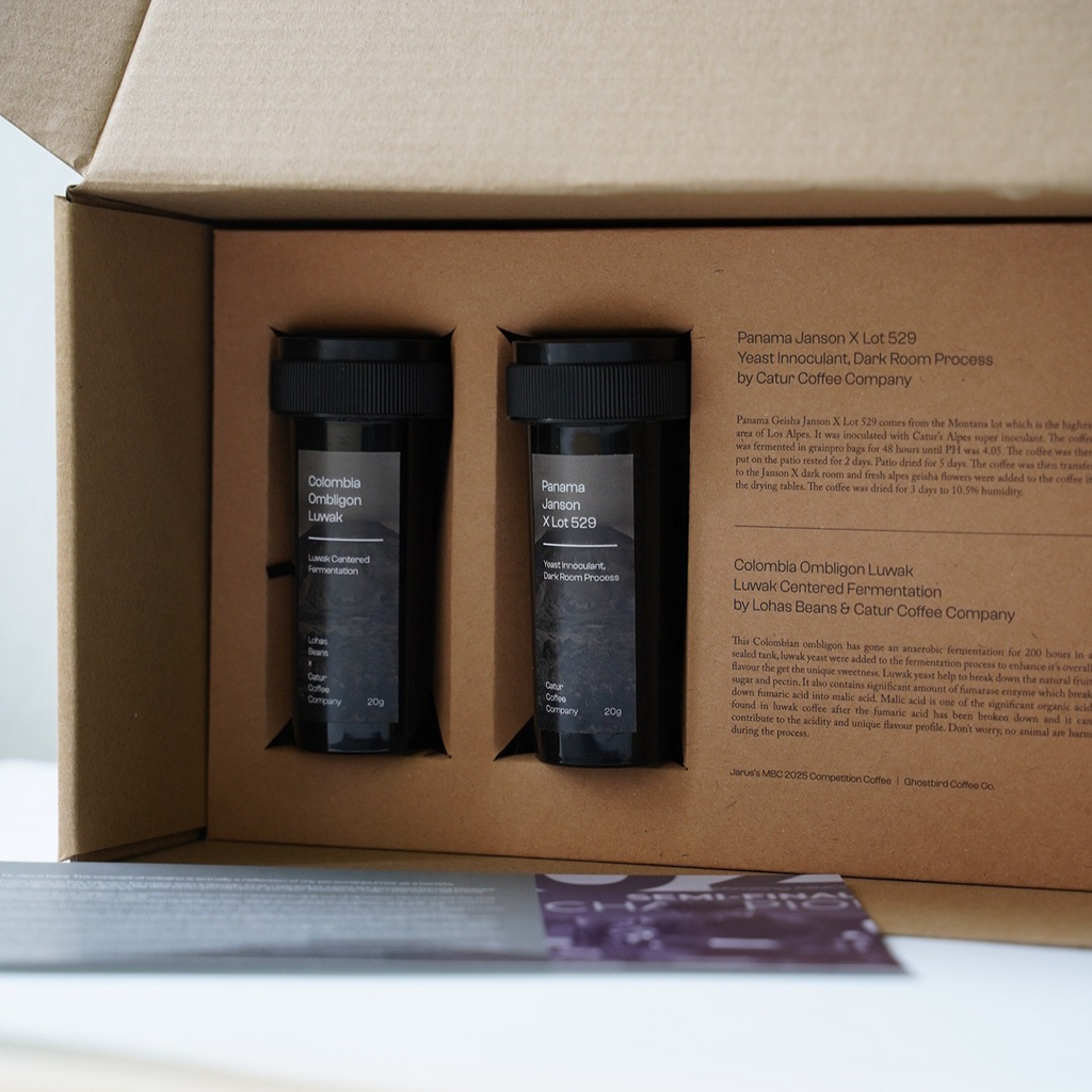 Competition Series | Jarus’ MBC coffee selection